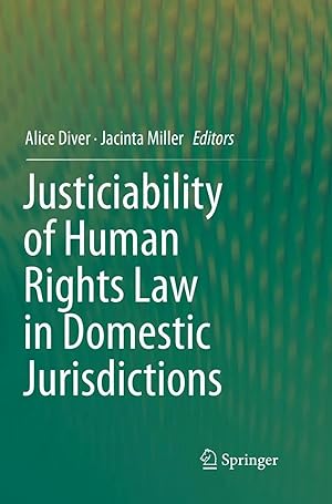 Immagine del venditore per Justiciability of Human Rights Law in Domestic Jurisdictions venduto da preigu