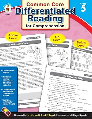 Seller image for Differentiated Reading for Comprehension, Grade 5 for sale by Zoom Books East