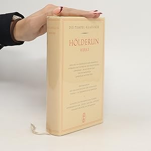 Imagen del vendedor de Die Tempel-Klassiker. H�lderlin Werke a la venta por Bookbot