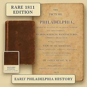 Immagine del venditore per The Picture of Philadelphia (1811) venduto da Knauer Antiquarian Books