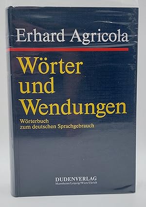 Immagine del venditore per W�rter und Wendungen: W�rterbuch zum deutschen Sprachgebrauch W�rterbuch zum deutschen Sprachgebrauch venduto da butzle