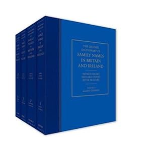 Seller image for Oxford Dictionary of Family Names in Britain and Ireland for sale by GreatBookPricesUK