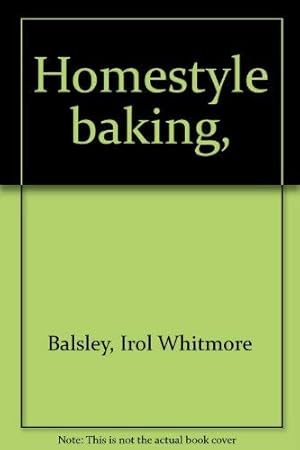 Immagine del venditore per Homestyle baking, venduto da Equipment for Living