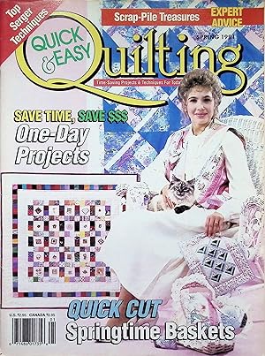Bild des Verk�ufers f�r Quick & Easy Quilting Magazine, Spring 1991 zum Verkauf von College Textbook