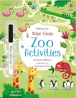 Bild des Verk�ufers f�r Wipe-Clean Zoo Activities zum Verkauf von Used Book Company