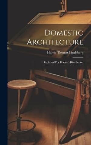Imagen del vendedor de Domestic Architecture a la venta por Rarewaves.com UK