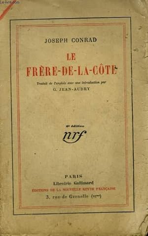 Image du vendeur pour LE FRERE DE LA COTE. mis en vente par Le-Livre