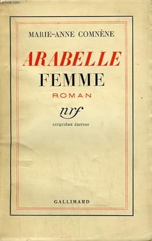 Bild des Verkufers fr ARABELLE FEMME. zum Verkauf von Le-Livre