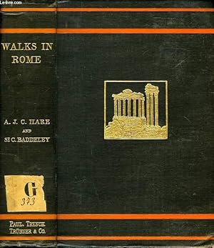 Imagen del vendedor de WALKS IN ROME a la venta por Le-Livre