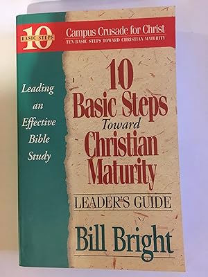 Bild des Verk�ufers f�r Handbook for Christian Maturity: Bible Study (Ten Basic Steps Toward Christian Maturity) zum Verkauf von Greenworld Books