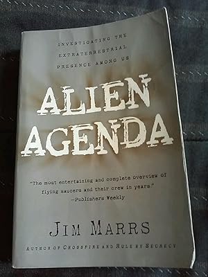Seller image for Alien Agenda: Investigating the Extraterrestrial Presence Among Us �" Exposing Government Suppression of UFO Evidence for sale by Zoom Books Company