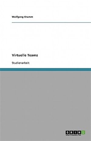 Immagine del venditore per Virtuelle Teams venduto da GreatBookPrices
