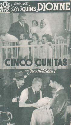 CINCO CUNITAS - Teatro Circo de Orihuela (Alicante) - Director: Henry King - Actores: Jean Hersho...