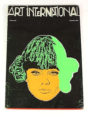 Art International Magazine, Volume X/7, September 1966