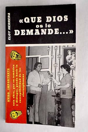 Bild des Verk�ufers f�r Que Dios os lo demande zum Verkauf von Alcan� Libros