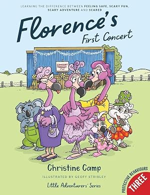 Imagen del vendedor de Florence's First Concert | Learning the difference between feelings safe, scary fun, scary adventure and scared a la venta por preigu
