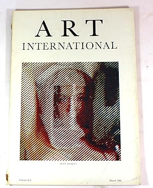 Art International Magazine, Volume X/3, March 1966