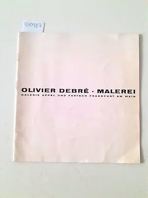 Immagine del venditore per Malerei. Galerie Appel und Fertsch Frankfurt/M Ausstellung 19. Oktober bis 17. November 1966 venduto da avelibro OHG