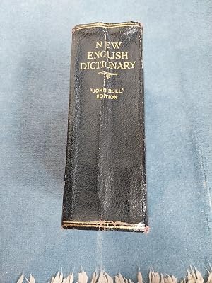 Imagen del vendedor de New English Dictionary, 'John Bull' Edition, with Appendices a la venta por East Kent Academic