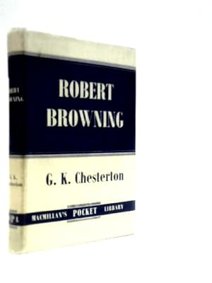 Seller image for Robert Browning for sale by World of Rare Books