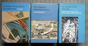 Bild des Verkufers fr THE OFFICIAL HISTORY OF THE ROYAL CANADIAN AIR FORCE. 3 VOLUME SET. VOLUME I. CANADIAN AIRMEN AND THE FIRST WORLD WAR. VOLUME II. THE CREATION OF A NATIONAL AIR FORCE. VOLUME III. THE CRUCIBLE OF WAR 1939-1945. zum Verkauf von Capricorn Books