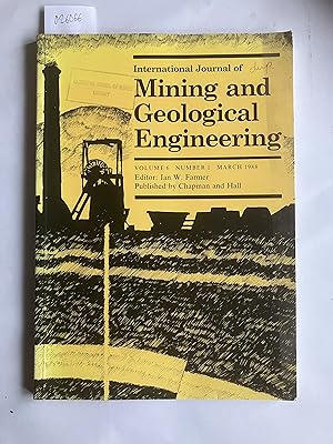 Immagine del venditore per International Journal of Mining and Geological Engineering. Volume 6, Number 1, March 1988 venduto da Aesop Attic