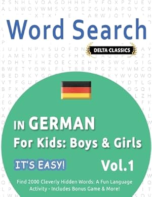 Immagine del venditore per Word Search in German for Kids venduto da Rarewaves USA