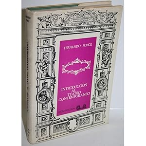 Imagen del vendedor de INTRODUCCI�N AL TEATRO CONTEMPOR�NEO a la venta por Librer�a Salamb�