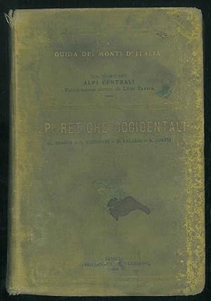 Seller image for Alpi retiche occidentali. for sale by Studio Bibliografico Orfeo (ALAI - ILAB)