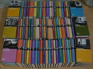 Bild des Verk�ufers f�r S�ddeutsche Zeitung - Bibliothek: Grosse Romane des 20. Jahrhunderts - B�nde 1 bis 100, komplett: Die unertr�gliche Leichtigkeit des Seins + Der Name der Rose + Katz und Maus. + Der gro�e Gatsby. +++ +Fr�hst�ck bei Tiffany + Rot ist mein Name + Der Virtuose + Mrs Dalloway 55 + alle Titel siehe unten! zum Verkauf von travelling-salesman