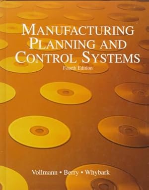 Immagine del venditore per Manufacturing Planning and Control Systems venduto da Bay State Book Company
