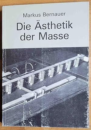 Imagen del vendedor de Die �sthetik der Masse a la venta por VersandAntiquariat Claus Sydow