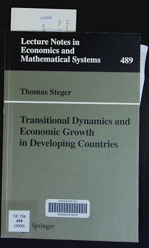 Bild des Verk�ufers f�r Transitional dynamics and economic growth in developing countries. Lecture notes in economics and mathematical systems. zum Verkauf von Antiquariat Bookfarm