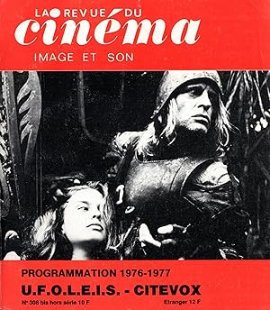 Imagen del vendedor de Image et Son - La Revue du Cin�ma n� 308 bis octobre 1976 a la venta por Librairie Diona