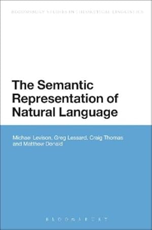 Immagine del venditore per The Semantic Representation of Natural Language venduto da Rarewaves.com UK