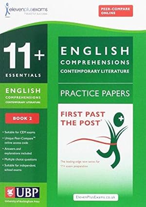 Bild des Verk�ufers f�r 11+ Essentials Comprehensions (Contemporary) for CEM: Book 2 (First Past the Post) zum Verkauf von WeBuyBooks