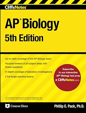 Seller image for CliffsNotes AP Biology: 5th Edition for sale by Greenworld Books