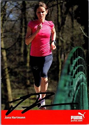 Seller image for Original Autogramm Jana Hartmann Leichtathletik /// Autograph signiert signed signee for sale by Wimbauer Buchversand