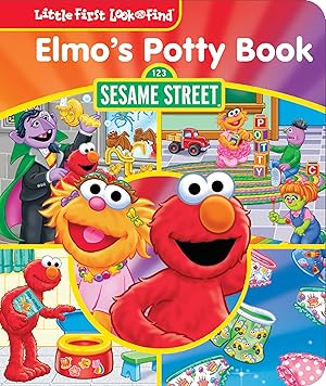 Imagen del vendedor de Sesame Street Elmo, Zoe, Count, and More! Elmos Potty Book Little First Look and Find Activity Book PI Kids a la venta por Zoom Books Company