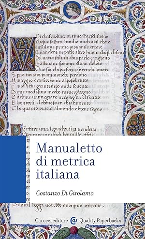 Seller image for Manualetto di metrica italiana for sale by Rarewaves.com USA