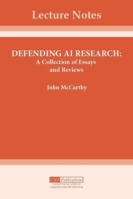 Immagine del venditore per Defending AI Research: A Collection of Essays and Reviews venduto da Book Grocer