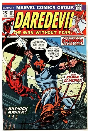 Daredevil #111-First Silver Samurai-key issue-Nice Copy!