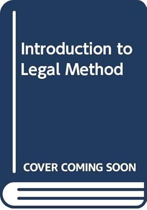 Seller image for Introduction to Legal Method for sale by WeBuyBooks