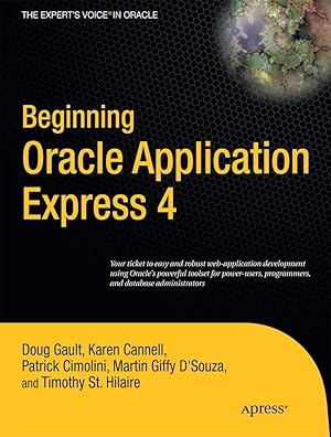 Seller image for Beginning Oracle Application Express 4 (Expert's Voice in Oracle) for sale by Coas Books