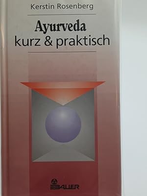 Bild des Verk�ufers f�r Ayurveda Kerstin Rosenberg. [Hrsg. von Gabriele W�lder] zum Verkauf von butzle