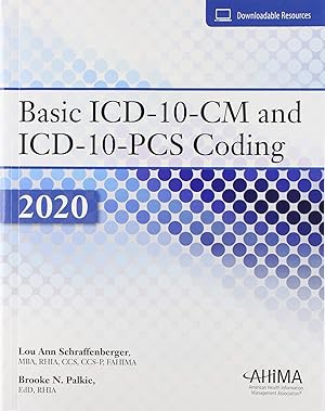 Image du vendeur pour Basic ICD-10-CM and ICD-10-PCS Coding 2020 mis en vente par Goodbooks Company