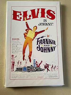 Seller image for Frankie and Johnny 11" x 17" Poster 1966 Elvis Presley & Donna Douglas! for sale by AcornBooksNH