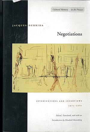 Immagine del venditore per Negotiations: Interventions and Interviews, 1971-2001 venduto da Pazzo Books