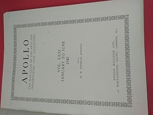 Seller image for Apollo The Magazine Of The Arts For Connoisseurs And Collectors Volume 31 (1940 January-June) 1940 for sale by Gyan Books Pvt. Ltd.