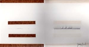 Seller image for Ohne Titel. [Materialassemblage aus: La Lune en Rodage II, herausgegeben von Carl Laszlo, Basel, Editions Panderma 1965] for sale by Antiquariat Querido - Frank Hermann